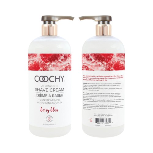 Coochy Berry Bliss Shave Cream for Smooth Skin