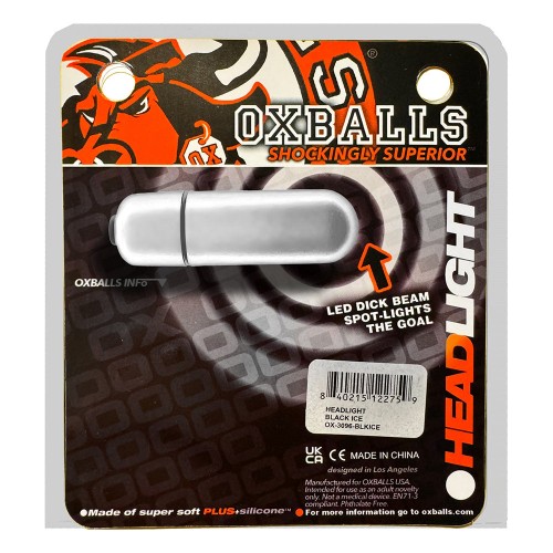 OxBalls Headlight Shaft-Holster with LED Glow for Enhanced Pleasure