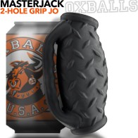 OxBalls Masterjack Double Penetration Jo Black Ice