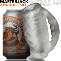 OxBalls Masterjack Double Penetration Jo Clear Ice