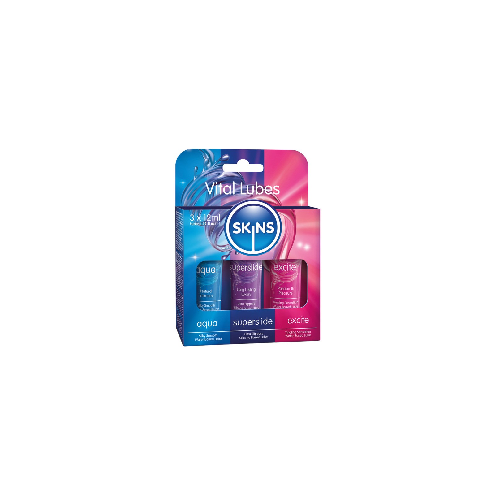 Skins Vital Sampler Lubricant Pack