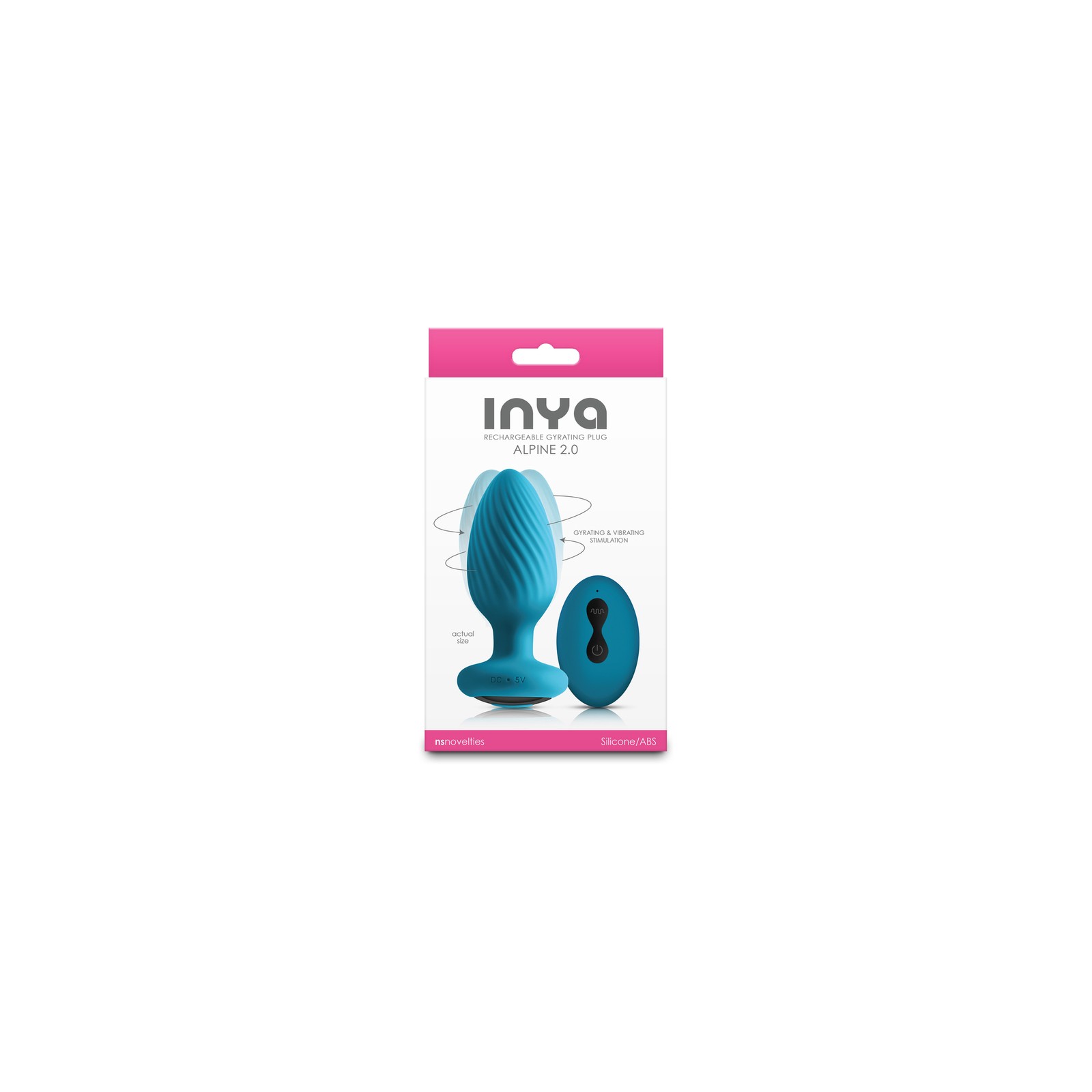 INYA Alpine 2.0 Vibrating Butt Plug with Remote Control