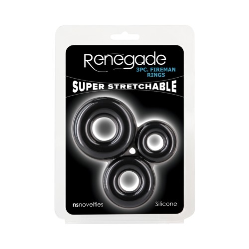 Juego de Anillos para el Pene Renegade Fireman