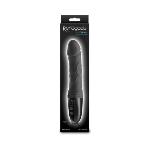 Renegade Electrica Phallic Digital Vibe Black - Ultimate Pleasure