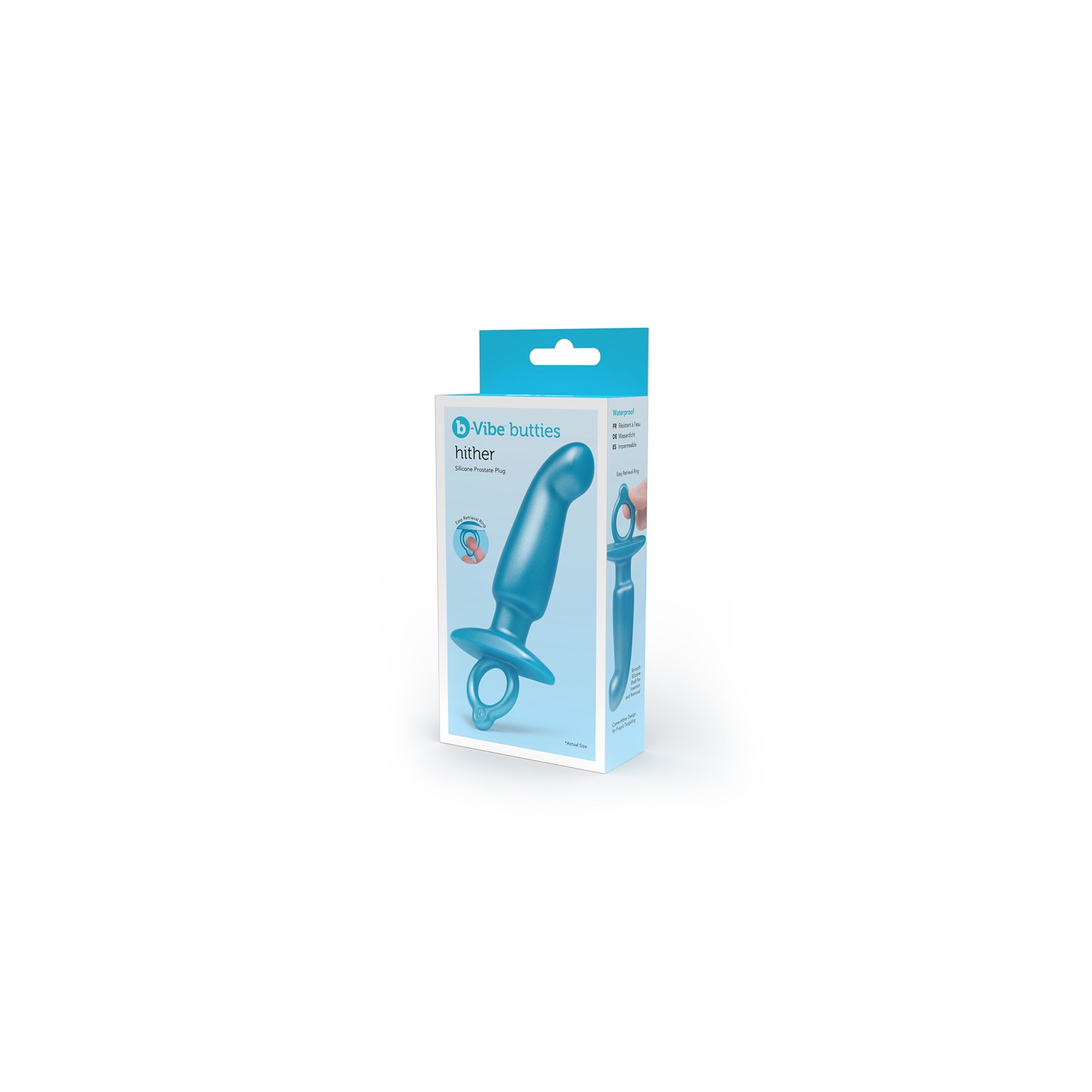 b-Vibe Butties Hither Silicone Prostate Plug | Explore Pleasure