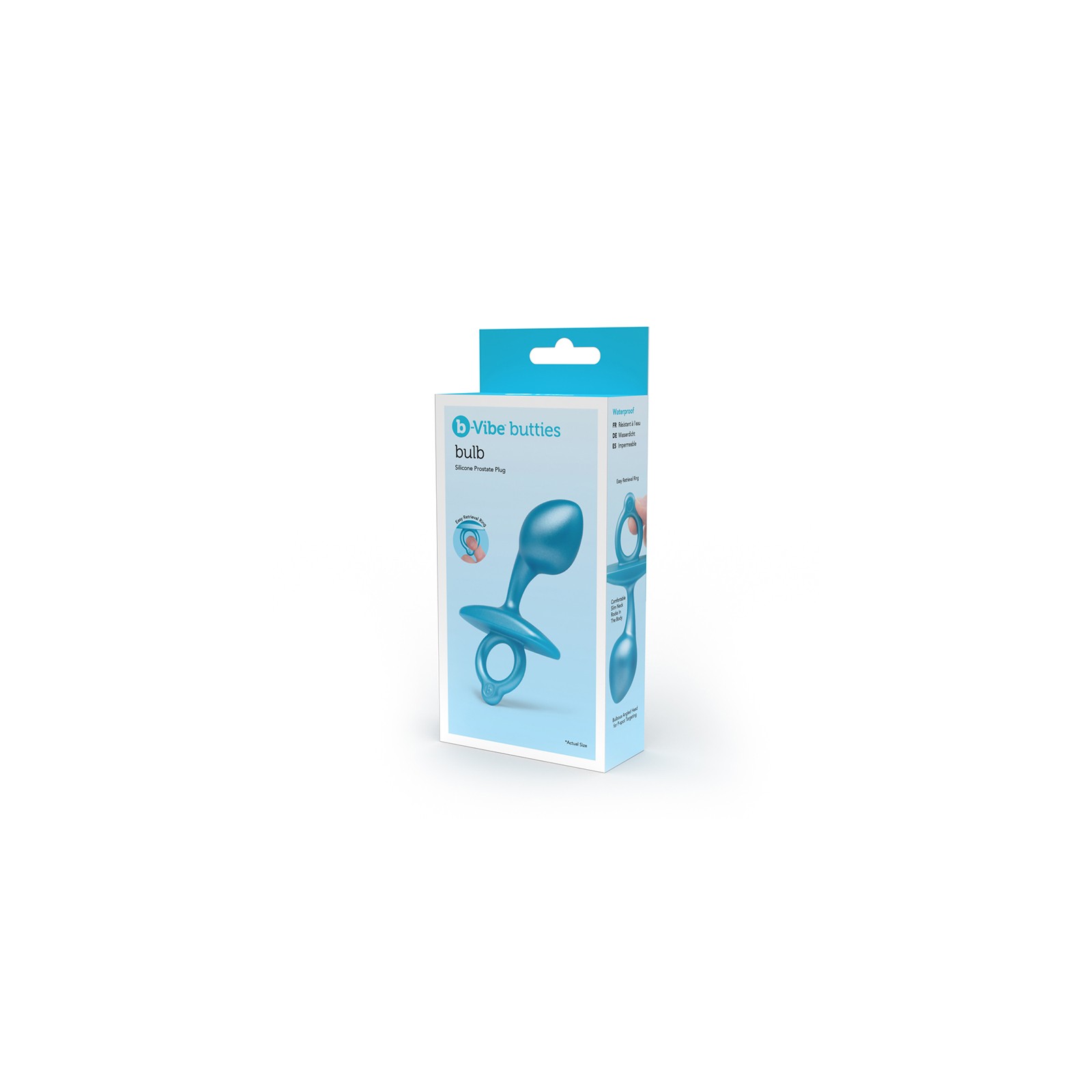 b-Vibe Butties Plug Bulbo de Silicona para Próstata