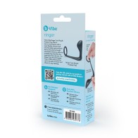 b-Vibe Butties Ringer C-Ring and Prostate Plug for Dual Pleasure