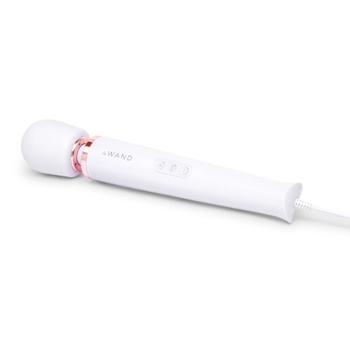 Le Wand Plug-In Vibrating Massager White