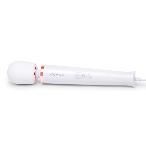 Le Wand Plug-In Vibrating Massager White