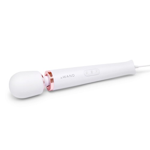 Le Wand Plug-In Vibrating Massager White