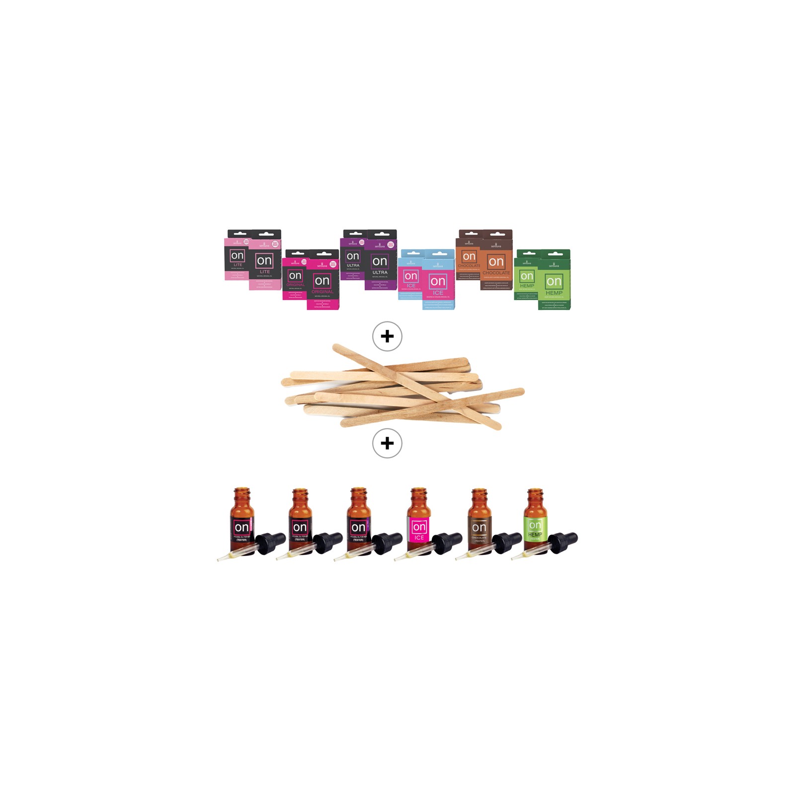 Sensuva ON Arousal Oil 12 Piece Refill Kit