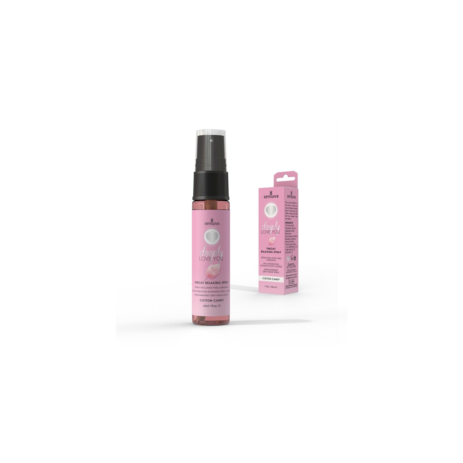 Spray Relajante para la Garganta Sensuva Deeply Love You