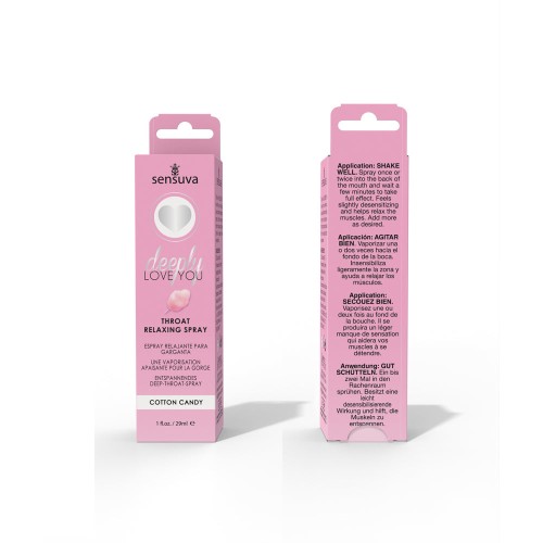 Spray Relajante para la Garganta Sensuva Deeply Love You