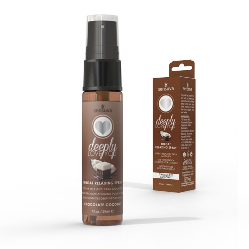 Sensuva Deeply Love You Throat Spray Chocolate Coconut