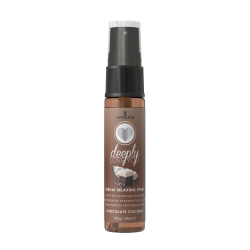 Sensuva Deeply Love You Throat Spray Chocolate Coconut