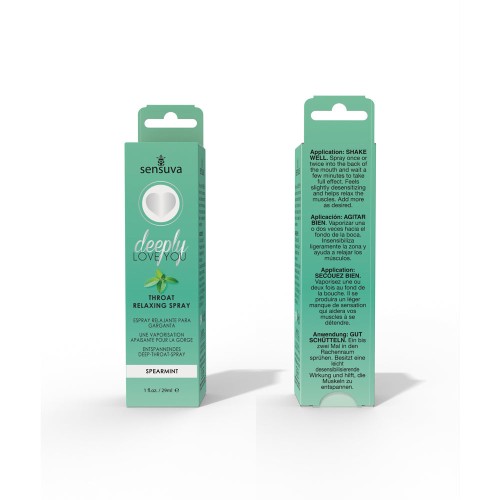 Sensuva Deeply Love You Throat Relaxing Spray