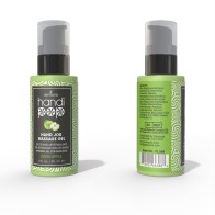 Sensuva HandiPop Edible Hand Job Massage Gel Green Apple 2 oz.