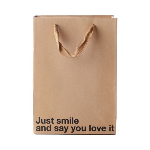 Bolsas de Regalo Sarcásticas Just Smile 3pk