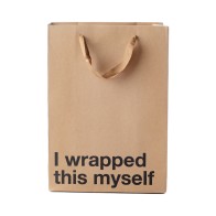 Snarky Gift Bags Wrapped This Myself 3pk