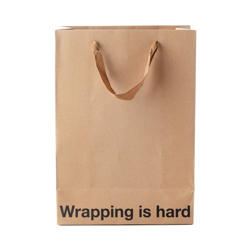 Bolsas de Regalo Sarcásticas Wrapping Is Hard 3pk