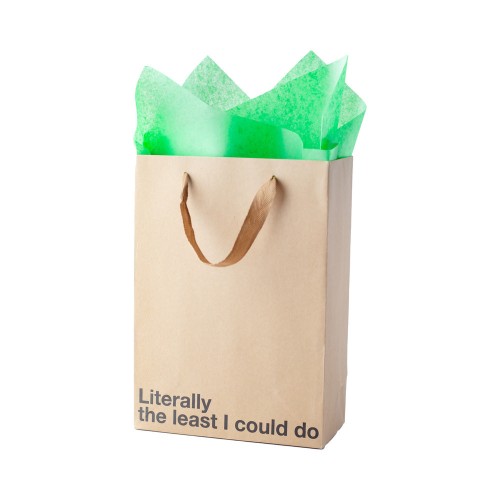 Snarky Gift Bags - Literally The Least