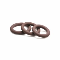 Jock 3-Piece Silicone Cock Ring Set for Enhanced Pleasure