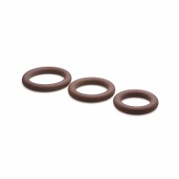 Jock 3-Piece Silicone Cock Ring Set for Enhanced Pleasure