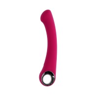 Evolved Pleasure Curve Vibrador para Punto G Burdeos