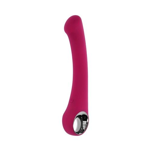 Evolved Pleasure Curve Vibrador para Punto G Burdeos