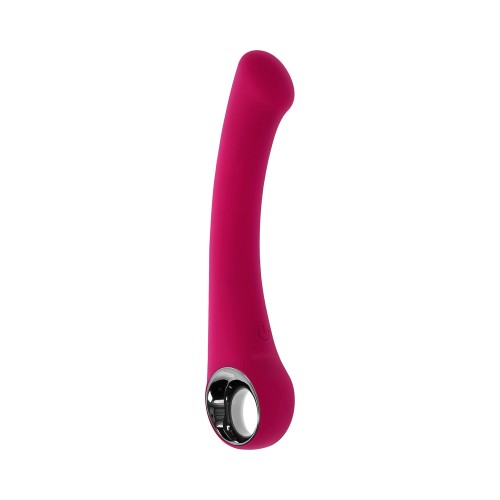 Evolved Pleasure Curve Vibrador para Punto G Burdeos