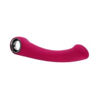 Evolved Pleasure Curve Vibrador para Punto G Burdeos