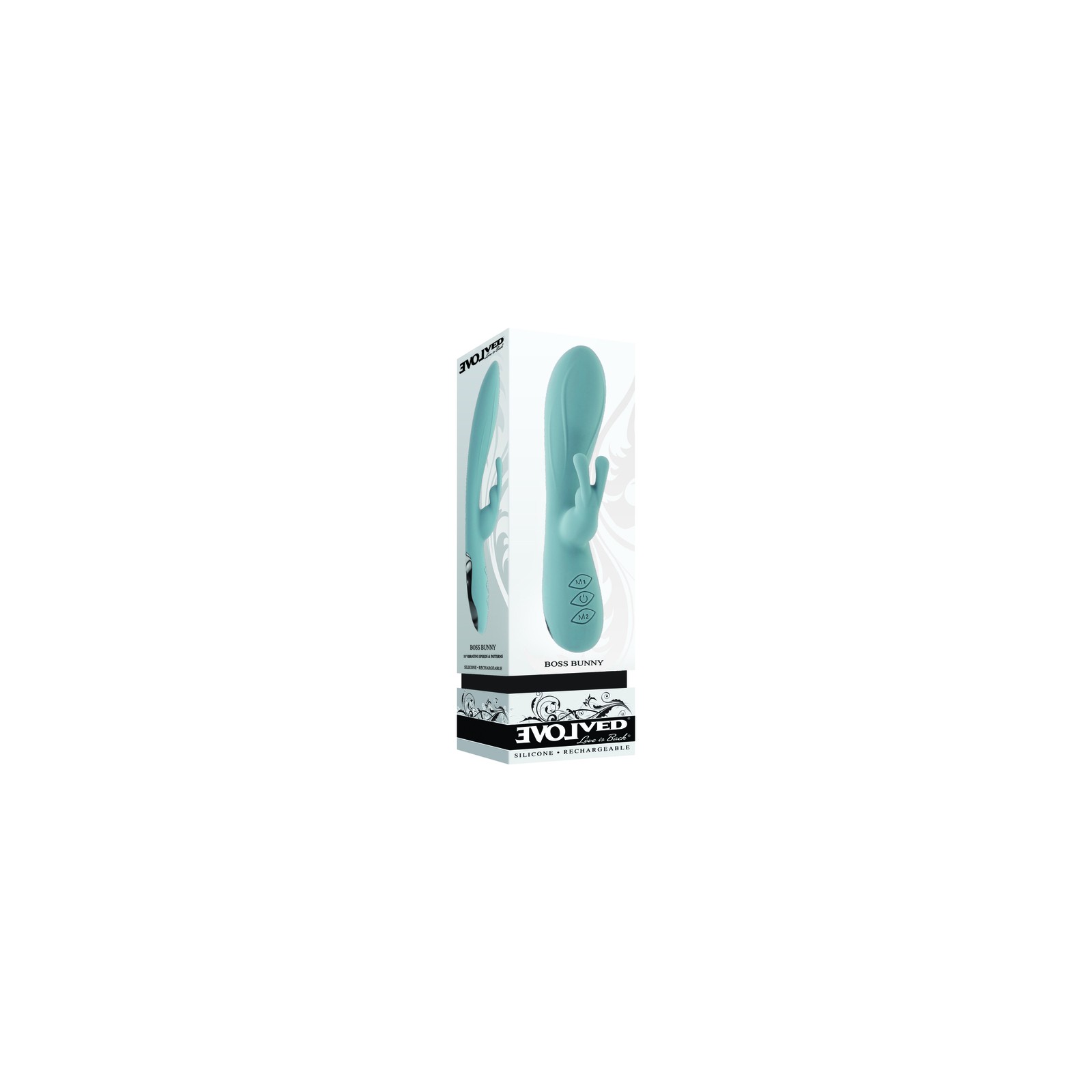 Evolved Boss Bunny Vibrator - Blue