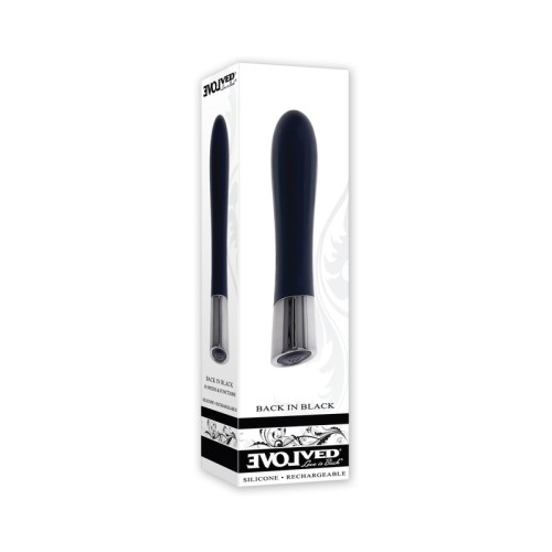 Evolved Back In Black Elegant Vibrator