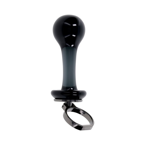 Gender X Blow Pop Black Glass Plug