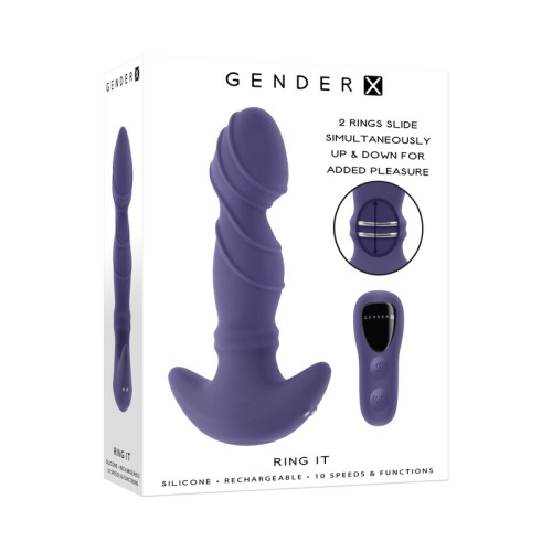 Vibrador Texturizado Ring It