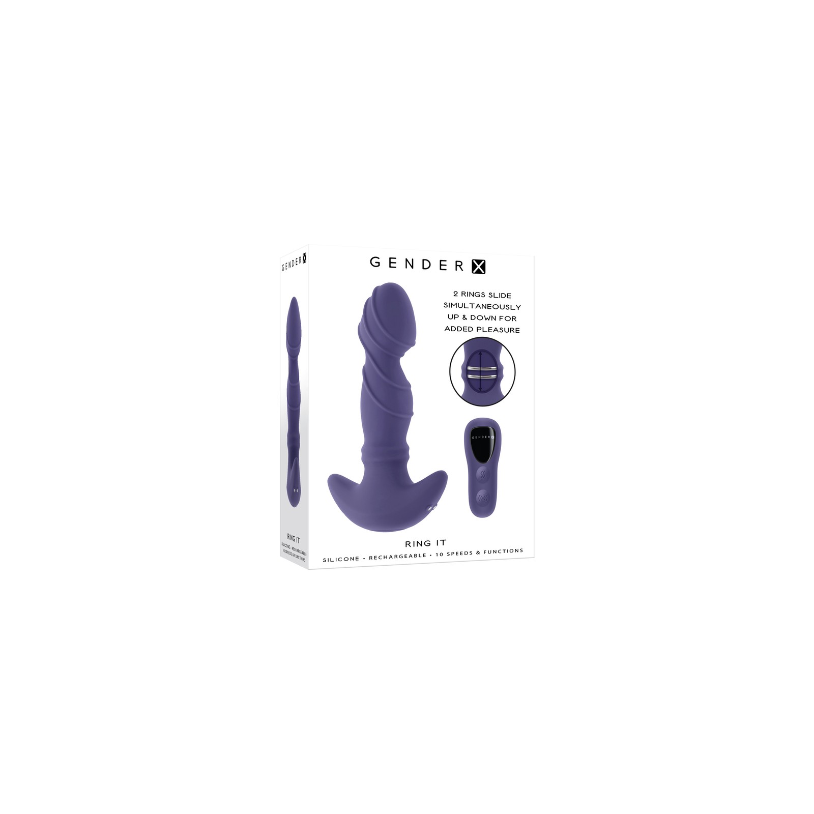 Vibrador Texturizado Ring It