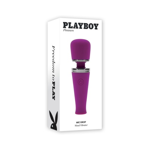 Vibrador de Varita Mic Drop de Playboy