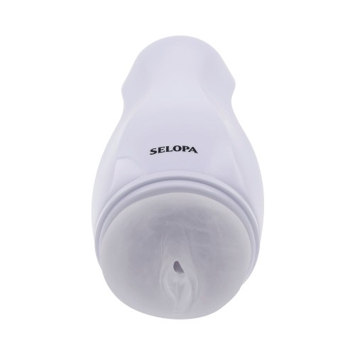 Selopa Pleasure Can White Stroker