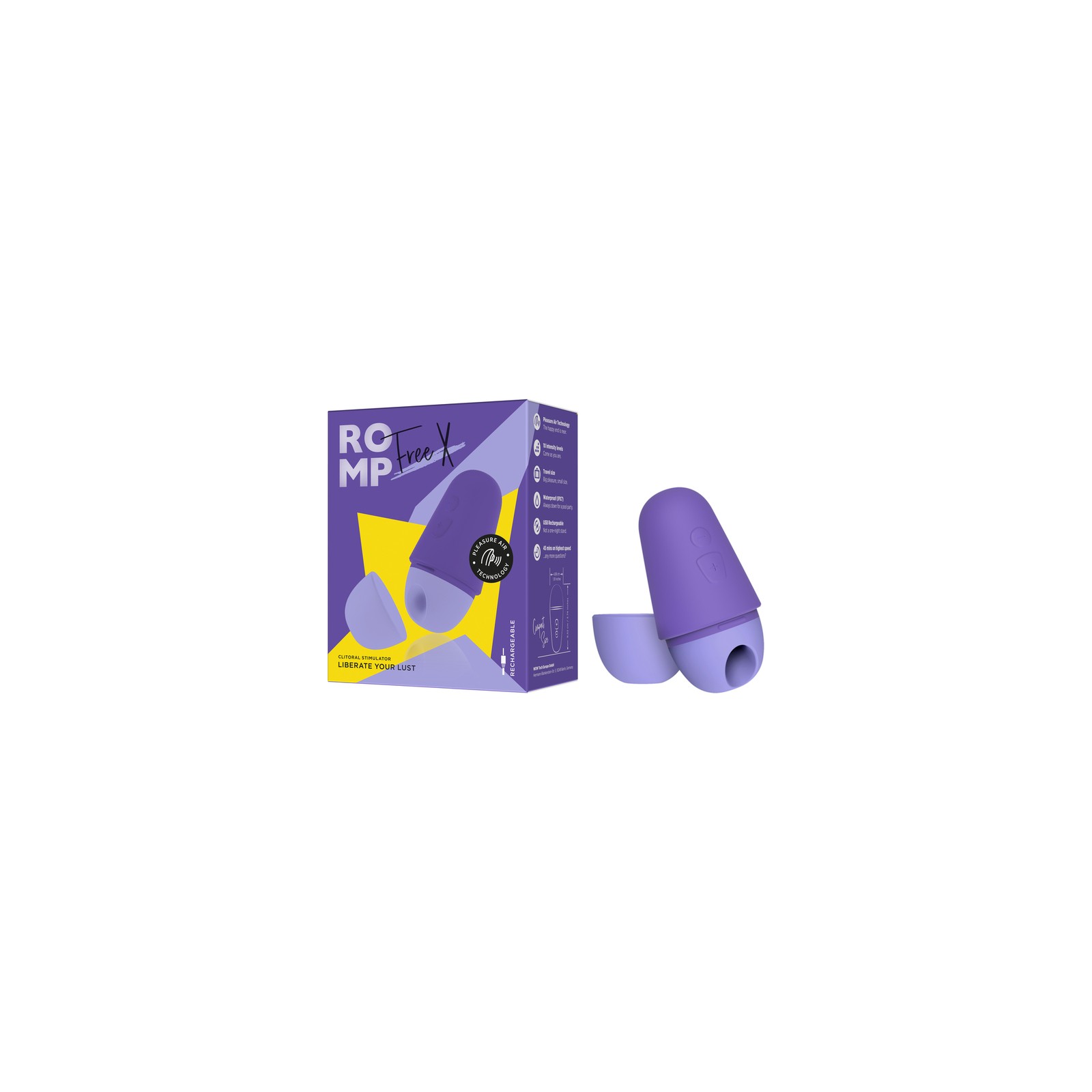 ROMP Free X Clitoral Stimulator for Sensational Pleasure