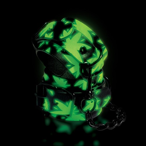 Glow in the Dark Bondage Wrist Cuffs