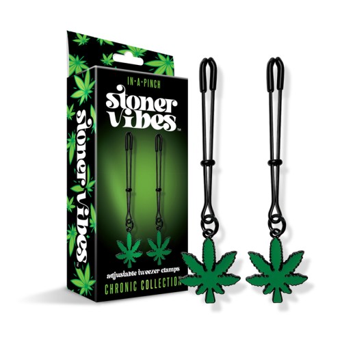 Stoner Vibes Adjustable Tweezer Nipple Clamps for Playful Sensation