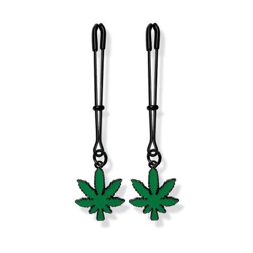 Pinzas Ajustables para Pezón Stoner Vibes para Sensación Divertida