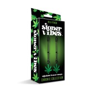 Pinzas Ajustables para Pezón Stoner Vibes para Sensación Divertida