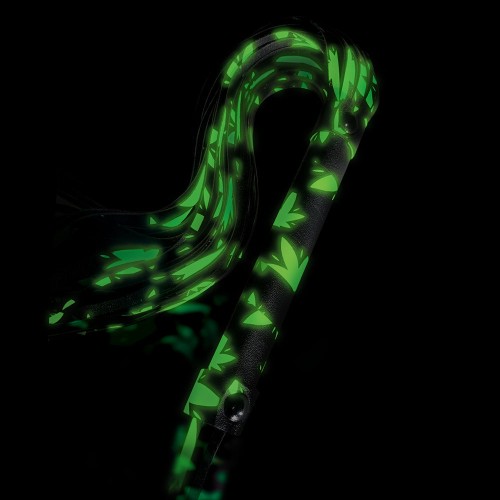 Stoner Vibes Chronic Collection Glow in the Dark Flogger