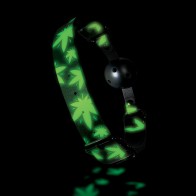 Stoner Vibes Glow in the Dark Breathable Ball Gag