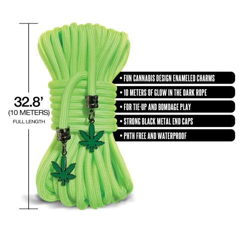 Stoner Vibes Chronic Glow-in-the-Dark Rope