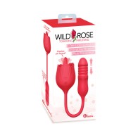 Vibrador de Succión Wild Rose 10 Velocidades