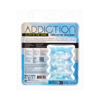 Masturbador Reversible de Silicona Addiction Brilla en la Oscuridad