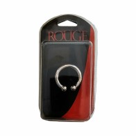 Rouge Stainless Steel Horseshoe Cock Ring