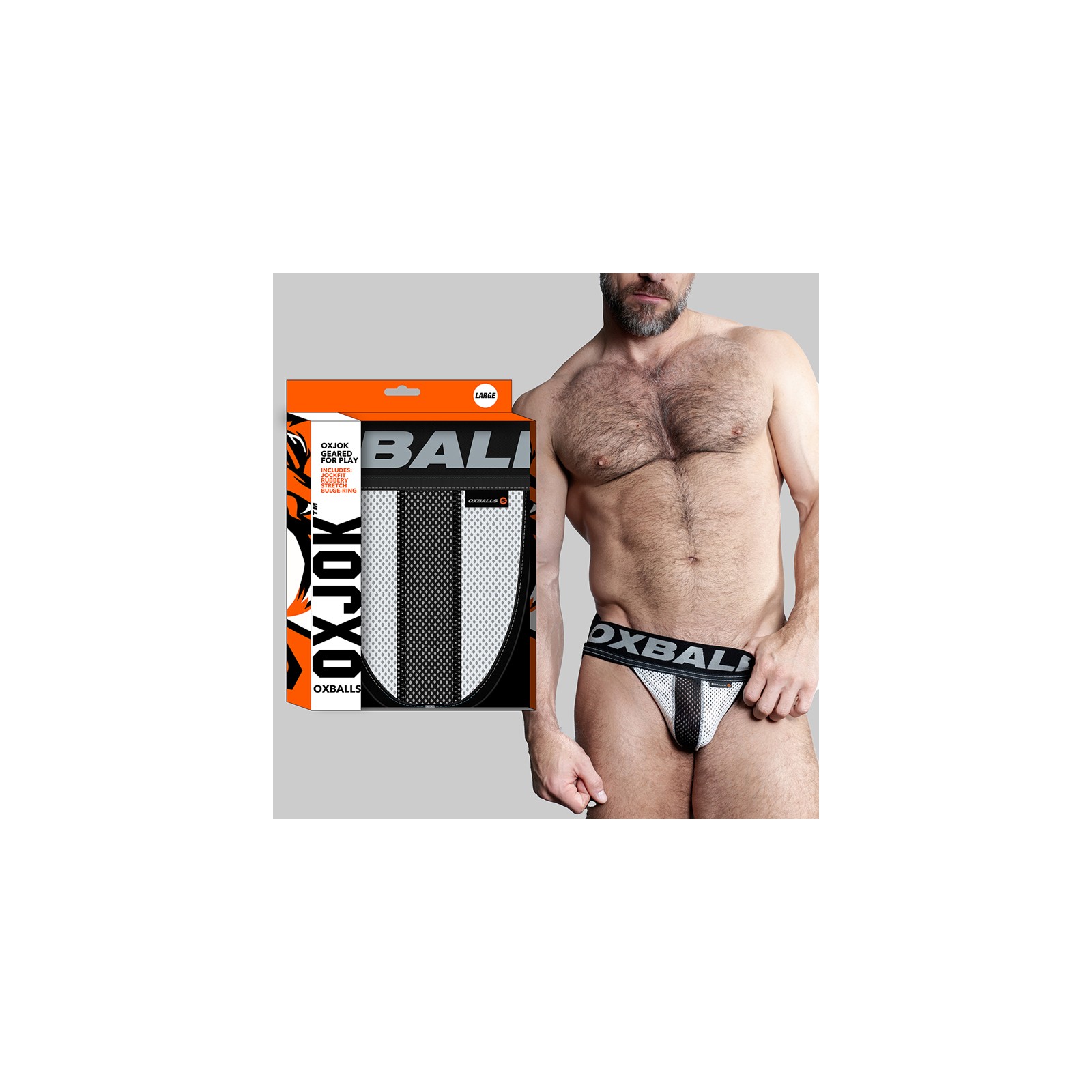 Jockstrap Oxballs Airmesh Swagger para Comodidad Fácil